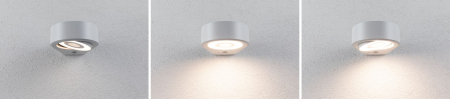 Aplică LED de exterior Silma, IP44, 3000K, 600lm, cu senzor de mișcare, 230V, alb, aluminiu [3]