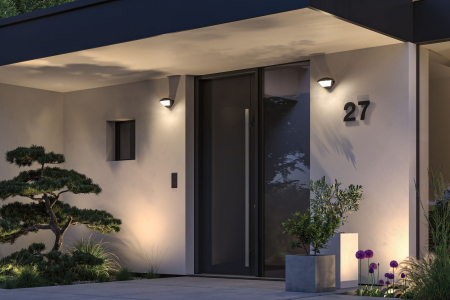 Aplică LED de exterior Smart Home Zigbee 3.0 Skyla Motion, insect friendly, IP44, 10W, 840lm, 230V, antracit, aluminiu, cu temperatură de culoare variabilă [4]