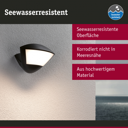 Aplică LED de exterior Smart Home Zigbee 3.0 Skyla Motion, insect friendly, IP44, 10W, 840lm, 230V, antracit, aluminiu, cu temperatură de culoare variabilă [5]