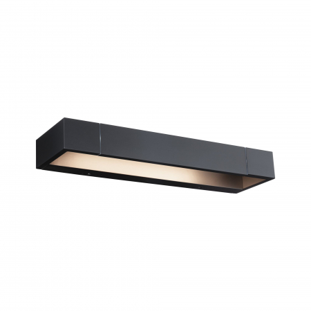 Iluminat de baie - Aplică LED Lucille, IP44, 2700K, 1000lm, 230V, 11W, negru mat, flux luminos variabil