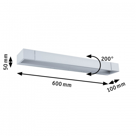 Aplică LED Lucille, IP44, 2700K, 1300lm, 230V, 17W, aluminiu mat, flux luminos variabil [3]