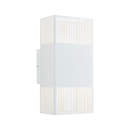 Iluminat interior - Aplică LED Tharin, IP44, 3000K, 120x104mm, 2x3,7W, alb