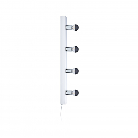 Aplică pentru oglindă Regula II, IP20, E14, 230V, max. 4x40W, crom [8]
