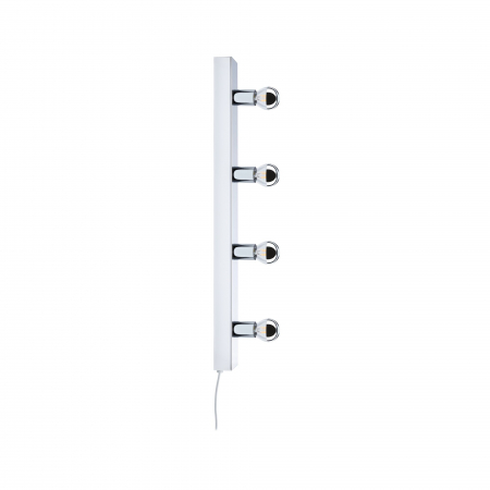 Aplică pentru oglindă Regula II, IP20, E14, 230V, max. 4x40W, crom [7]