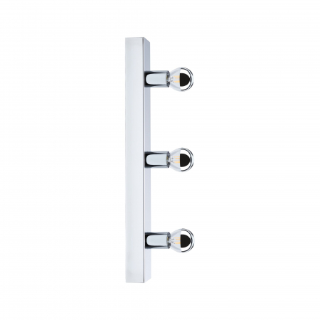 Aplică pentru oglindă Regula II, IP44, E14, 230V, max. 3x40W, crom [6]