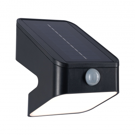 Solare - Aplică solară LED Lesly, senzori de mișcare și crepuscular, IP65, 113x126mm, 3000K, 5,5W, antracit, plastic