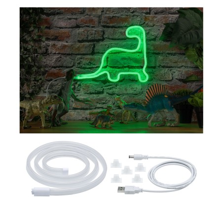 Bandă LED Neon Colorflex USB verde 1m 4,5W 5V [4]