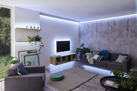 Bandă MaxLED 250 1m, protecție IP44, 3,5W 230/24V cu temperatură de culoare variabilă [9]
