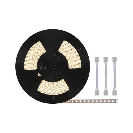 Bandă Paulmann MaxLED 500 cu cabluri adaptoare,  20m, 72W, 550lm/m, 72LEDs/m, 2700K, alb cald [1]