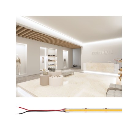 Bandă Pro - Bandă Pro LED Silver P150, COB, 827, 5m, 68W, 1270lm/m, 528LEDs/m, 2700K