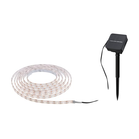 Solare - Bandă LED Solară cu lumină caldă, 3m, IP44