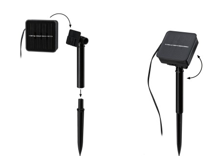 Bandă LED Solară RGB, 3m, IP44 [3]