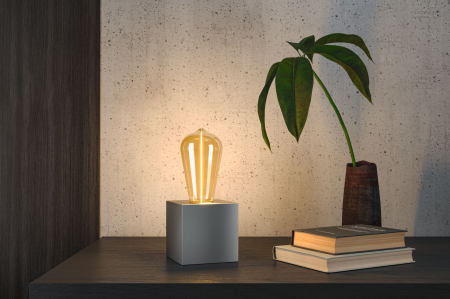 Bec decoratic Corn LED Floating Shine, 230V, Standard, E27, 140lm, 2,8W, 1800K, auriu [2]