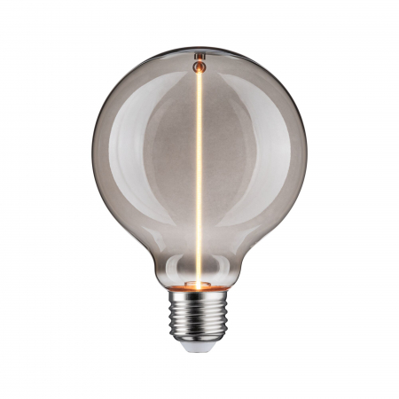 Impachetare simplă - Bec decorativ glob LED Floating Shine, 230V, Standard, E27, 90lm, 2,8W, 1800K, sticlă afumată