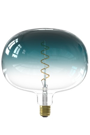 Impachetare simplă - Bec decorativ LED Calex Boden Gradient albastru, 5W, 1800K, E27, cu flux luminos variabil