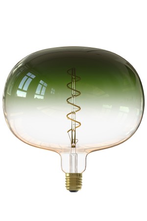 Impachetare simplă - Bec decorativ LED Calex Boden Gradient verde, 5W, 1800K, E27, cu flux luminos variabil