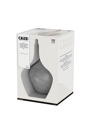 Bec decorativ LED Calex Versailles Baroque, alb, 5W, 1800K, E27, cu flux luminos variabil [2]