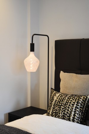 Bec decorativ LED Calex Versailles Baroque, alb, 5W, 1800K, E27, cu flux luminos variabil [3]
