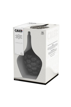 Bec decorativ LED Calex Versailles Baroque, negru, 5W, 1800K E27, cu flux luminos variabil [2]
