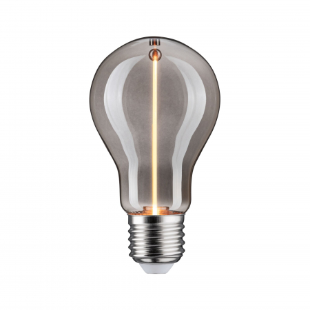 Impachetare simplă - Bec decorativ pară LED Floating Shine, 230V, Standard, E27, 60lm, 2,2W, 1800K, sticlă afumată