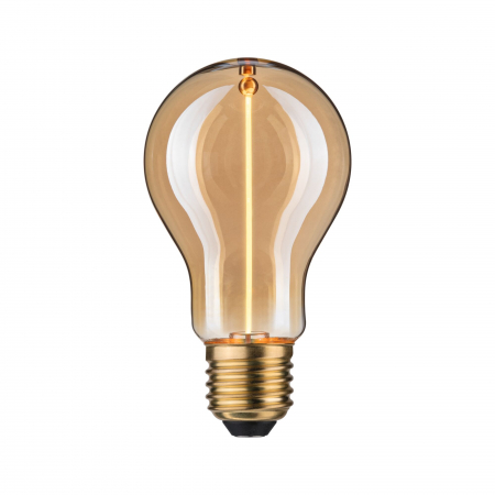 Impachetare simplă - Bec decorativ pară LED Floating Shine, 230V, Standard, E27, 90lm, 2,2W, 1800K, autiu