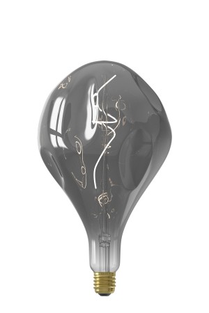 Impachetare simplă - Bec decorativ XXL Organic EVO LED 220-240V 6W 130lm E27 PS165, titan 2100K cu flux luminos variabil