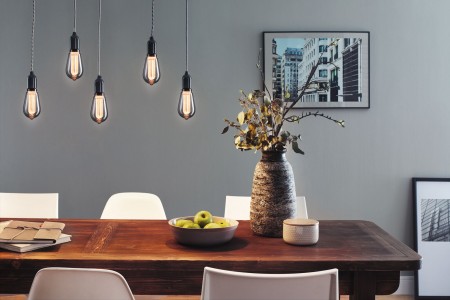 Bec Edison Inner Glow LED Arc E27, 230V, 80lm, 3,5W, 1800K, sticlă afumată [3]