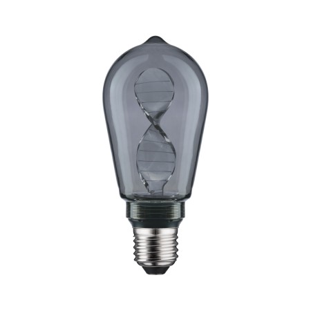 Bec Edison Inner Glow LED Helix, E27, 230V, 90lm, 3,5W, 1800K, sticlă afumată [1]