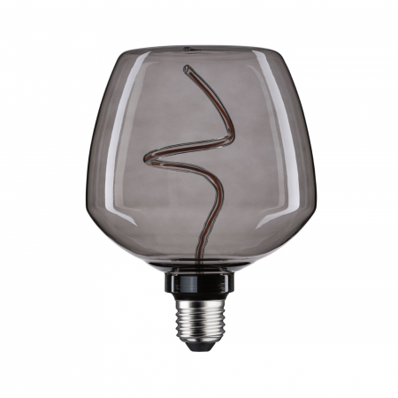 Bec glob Floating Shine, 230V, standard LED, 250lm, 4W, 1800K, cu flux luminos variabil, sticlă afumată [1]