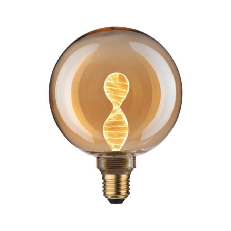 Impachetare simplă - Bec Glob Inner Glow LED Helix, E27, 230V, 180lm, 3,5W, 1800K, auriu