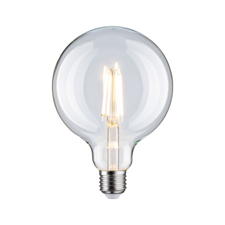 Impachetare simplă - Bec Glob LED, filament, G125, E27, 1055lm, 7,5W, 2700K, cu flux luminos variabil, clar