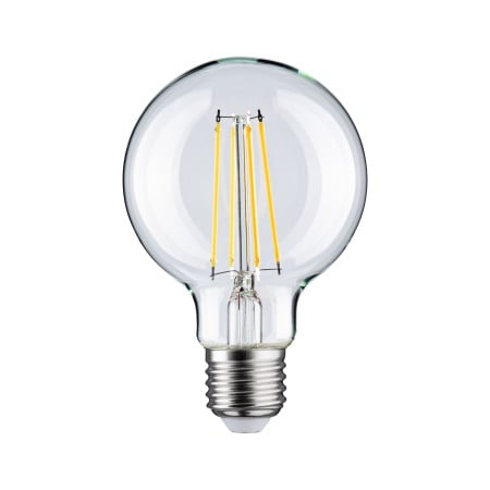 Bec Glob LED, filament, G80, E27, 806lm, 7,5W, 2700K, cu flux luminos variabil, clar [1]