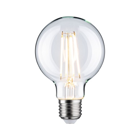 Impachetare simplă - Bec Glob LED, filament, G80, E27, 806lm, 7,5W, 2700K, cu flux luminos variabil, clar