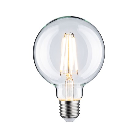 Impachetare simplă - Bec Glob LED, filament, G95, E27, 1055lm, 7,5W, 2700K, cu flux luminos variabil, clar
