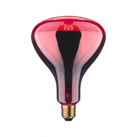 Becuri speciale - Bec incandescent cu infraroșii, E27, 230V, 100lm, 150W, 1000K, roșu, cu flux luminos variabil