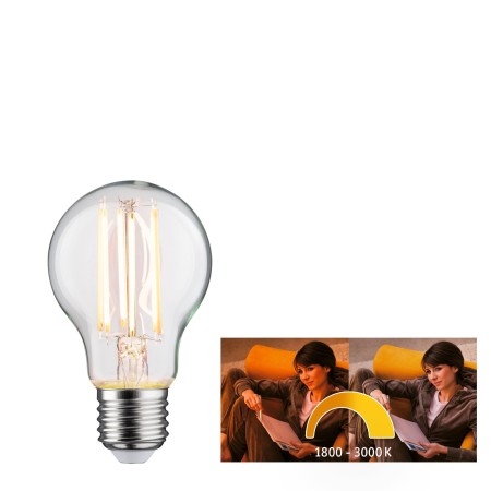 Decorative - Bec LED AGL cu filament 806lm E27 7W dim to warm 1800-3000K 230V