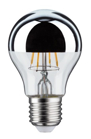 Bec LED AGL cu oglindă 580lm E27 2700K 4,8W 230V argintiu [1]