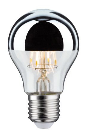 Bec LED AGL cu oglindă 580lm E27 2700K 4,8W 230V argintiu