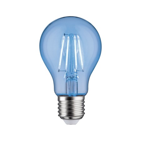 Decorative - Bec LED cu filament, albastru, AGL 2,2W E27 clar 230V