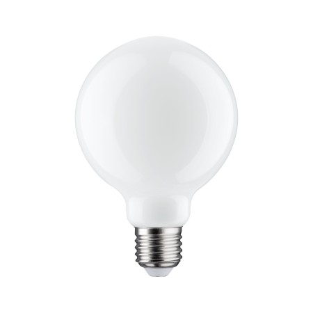 Decorative - Bec LED cu filament G95 806lm E27 7,5W opal, cu flux luminos variabil 2700K 230V