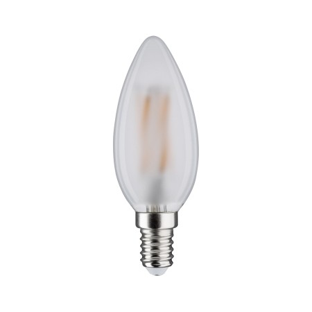 Bec LED cu filament lumânare 470lm E14 4000K mat, cu flux luminos variabil 5W 230V [1]