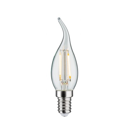 Decorative - Bec LED cu filament, lumânare, Cosy 250lm E14 2,8W clar, cu flux luminos variabil 2700K 230V