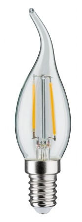 Bec LED cu filament, lumânare, Cosy 250lm E14 2,8W clar, cu flux luminos variabil 2700K 230V [1]