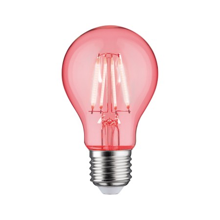 Decorative - Bec LED cu filament, roșu, AGL 2,2W E27 clar 230V