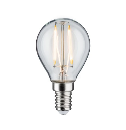 Bec LED cu filament, sferic, 470lm E14 4,8W clar, cu flux luminos variabil 2700K 230V [1]