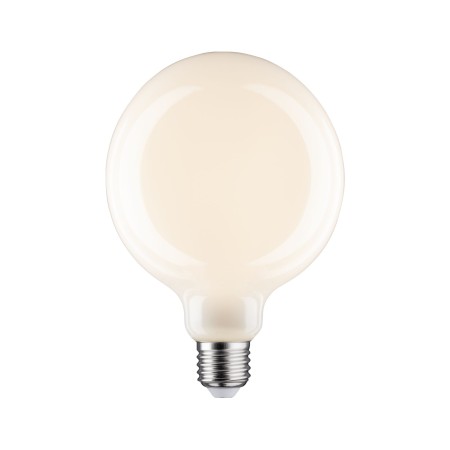 Uzuale - Bec LED G125 cu filament 1055lm E27 2700K opal 9W 230V, cu flux luminos variabil