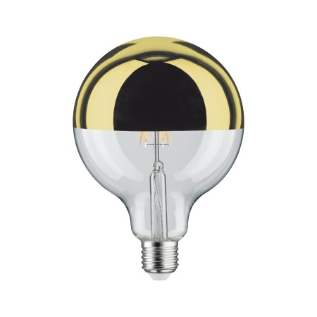 Bec LED G125 cu oglindă 600lm E27 2700K 6,5W 230V auriu, cu flux luminos variabil [1]