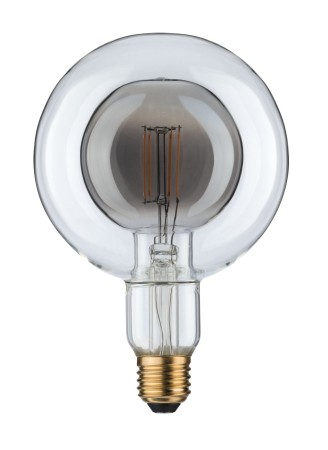 Bec LED G125 Inner Shape 300lm sticlă afumată, cu flux luminos variabil 4W E27 2700K 230V [1]