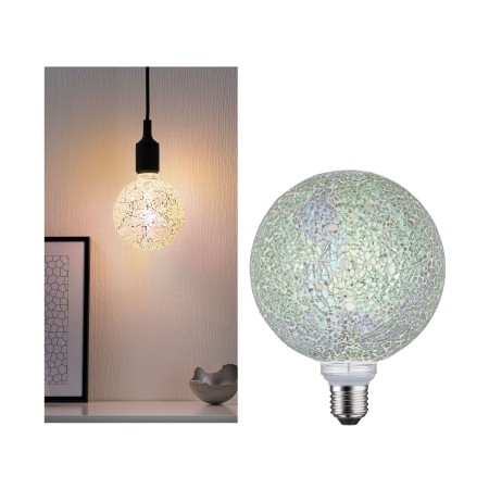 Decorative - Bec LED G125 Miracle Mosaic 470lm alb, cu flux luminos variabil E27 2700K 230V