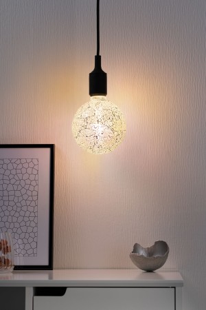 Bec LED G125 Miracle Mosaic 470lm alb, cu flux luminos variabil E27 2700K 230V [4]
